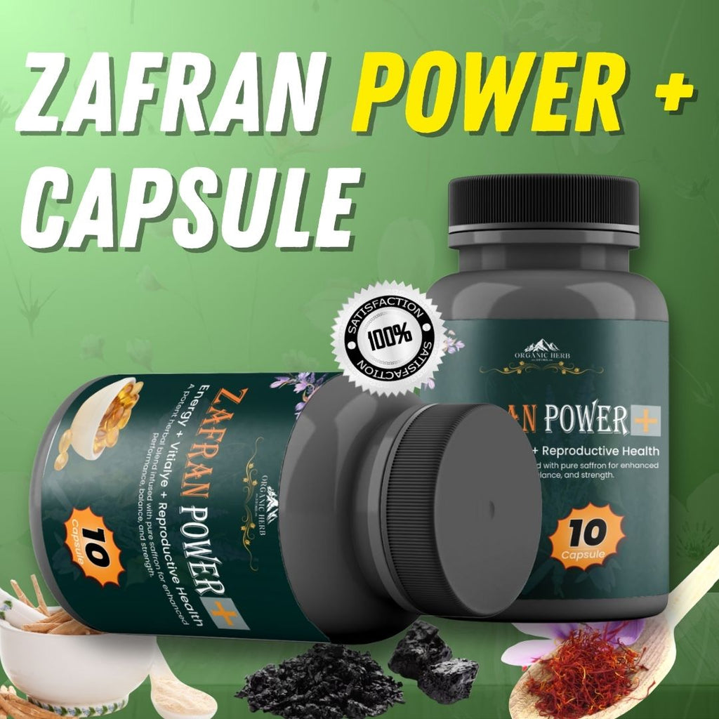 Zafran Power Plus Capsule 10 – Organic Herb