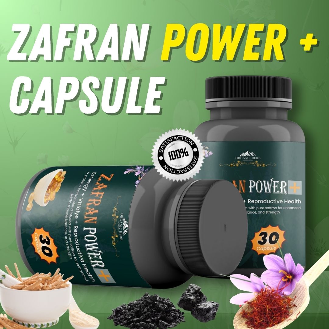 Zafran Power Plus Capsule 30 – Organic Herb