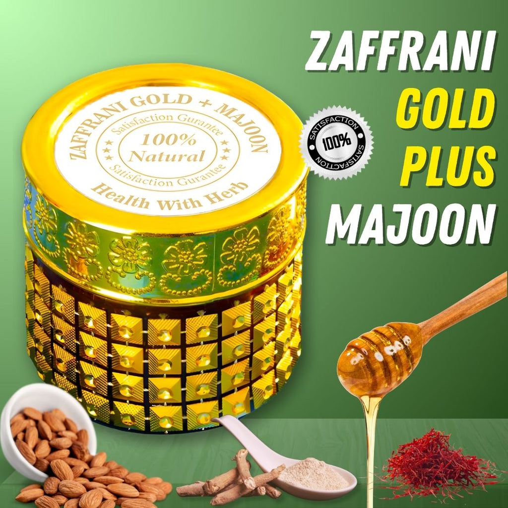 Zafrani Gold Plus Majoon – Organic Herb