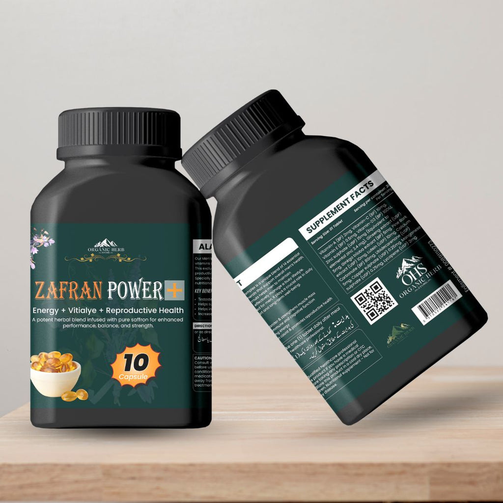 Zafran Power Plus Capsule 10 – Organic Herb